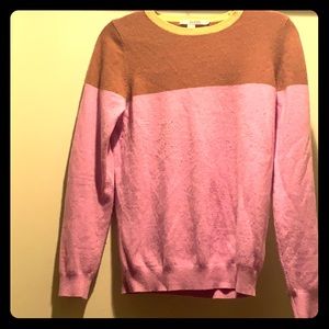 Cashmere Tricolor Sweater